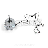 Top angle of outdoor fan motor for Voltas air conditioner (F95 2712) with 2 wires