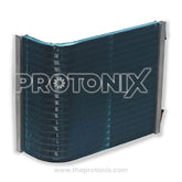 Front profile of condenser coil for 1.0 ton used in air conditioner (18x27 inches)