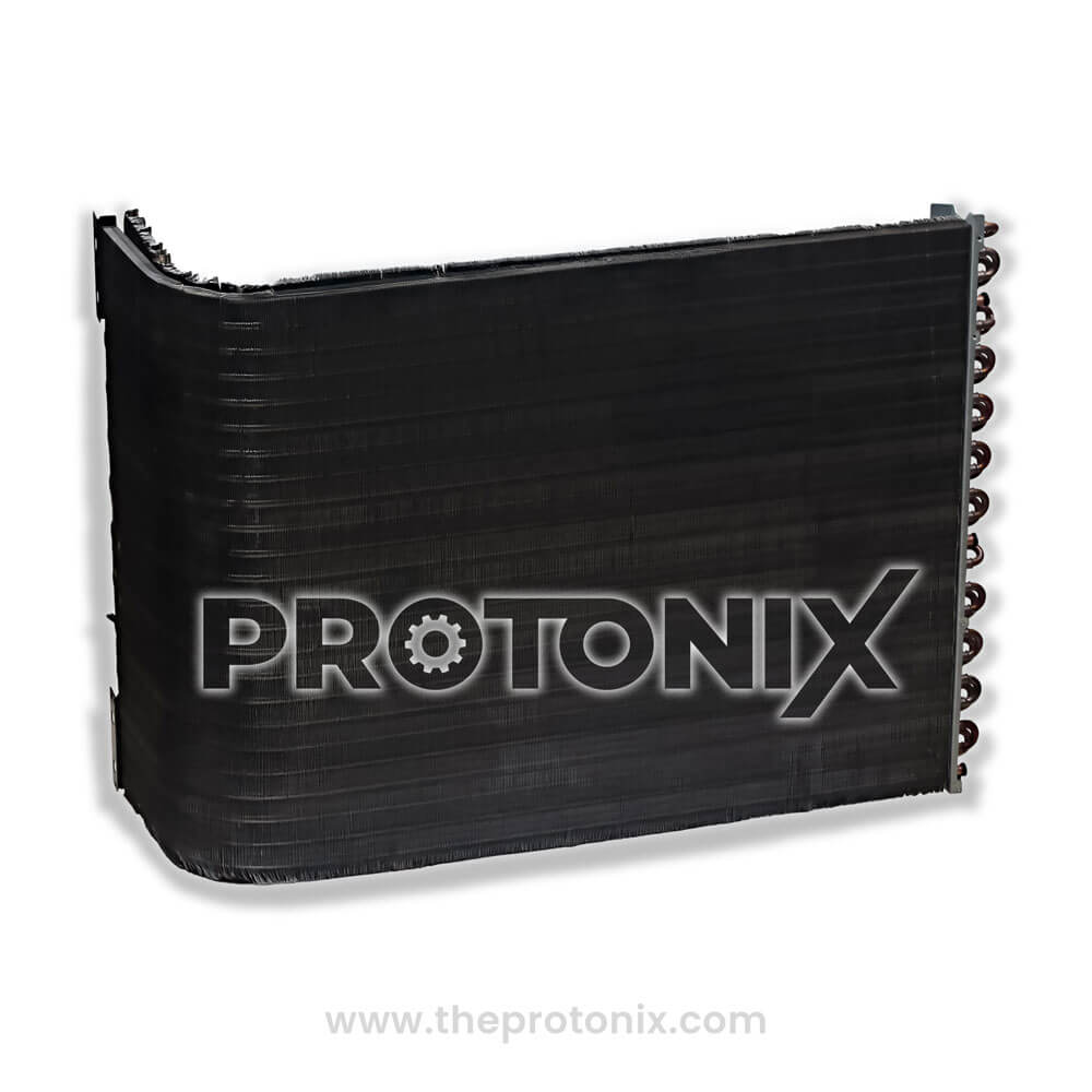 Condenser coil for LG 1.5 ton air conditioner (20x30 inches) with copper tubing and aluminum fins