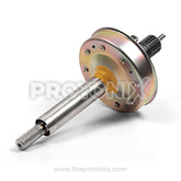 3-Pin drive assembly for Whirlpool top-load machine (123) showing gear and pulley