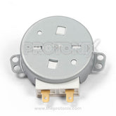 Front view of 49TYZ-A2 turntable motor for microwave oven with secure fittings