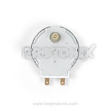 Back profile of SM-16T turntable motor for microwave oven with connectors