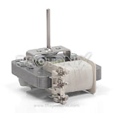 Front view of fan motor for microwave oven with 3 pin