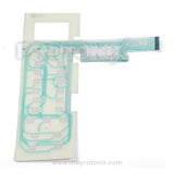 CE1041DFB touchpad membrane for Samsung microwave with flat cable connector on top right side