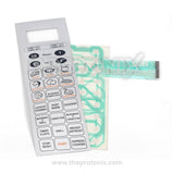 25SC4 touchpad membrane for IFB microwave oven showing button layout and connector strip