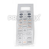 Front view of 25SC4 touchpad membrane for IFB microwave oven with printed control panel