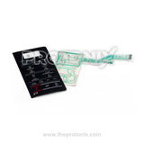 GW732KD touchpad membrane for Samsung microwave oven with ribbon cable and printed circuit