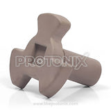 Universal turntable coupler for microwave oven with three-arm support