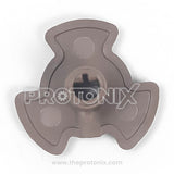 Turntable coupler for Samsung microwave oven showing inner fitting slot