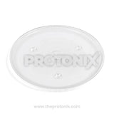 Turntable glass tray plate for microwave oven (11-inch) with circular design