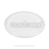 Turntable glass tray plate for microwave oven (10-inch) for even heating
