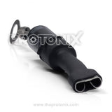 Close-up of diode for microwave oven showing connector ends