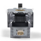 Front view of magnetron for inverter microwave oven with mounting frame