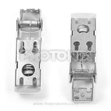 Inner view of small door hinges for deep freezer with strong metallic body