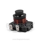 Relay for deep freezer with copper coil and connector pins (black variant )