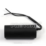 Side angle of 60-80 MFD capacitor used in deep freezer