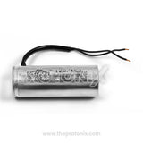 Side angle of 120/150uF capacitor for deep freezer spare part