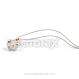 Full view of wiring connector for 4680JB1030F fan motor used in LG refrigerator