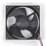 Front view of 4 wire dc fan motor for Hitachi refrigerator