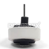 Close-up of shaft on DREP5020LB dc fan motor for Samsung refrigerator