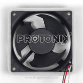 Front view of 12V DC fan motor for Samsung double door refrigerator