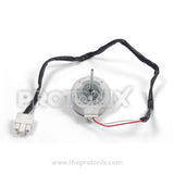 Front view of FDQB28GD1 DC fan motor for Godrej and Panasonic refrigerator