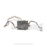 4-Wire DC fan motor for LG double-door refrigerator with colored wires