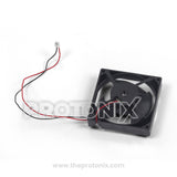 2-Wire DC fan motor for Panasonic double-door refrigerator with compact design