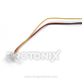 Close-up of wiring terminals used in FBA12J12M 3-Wire DC fan motor for Haier refrigerator