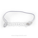 Front view of temperature sensor for Hitachi refrigerator with protective cover and wiring