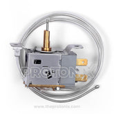 Front view of thermostat for R600 Whirlpool single door refrigerator with protective casing-W10495690
