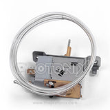 Full image of thermostat for R600 Whirlpool single door refrigerator with secure fittings-W10495690