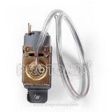 Back profile of thermostat for R600 Whirlpool single door refrigerator with strong casing and secure design