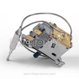 Side profile of thermostat for LG double door refrigerator showing strong body and sensor tube