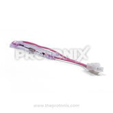 Front view of thermal fuse for Whirlpool refrigerator with protective casing and connector