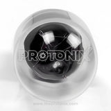 E14 Whirlpool refrigerator bulb with clear lens and filament close-up