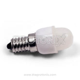 E14 LED bulb for refrigerator with frosted dome and screw base