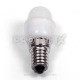 Full image of E14 LED bulb for refrigerator with metal base