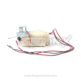 Front view of Godrej washing machine drain motor for top-load models