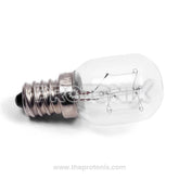 Whirlpool refrigerator E12 bulb with transparent glass cover