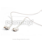 Refrigerator 11 Inch defrost heater element with dual plug connectors