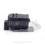 Side angle of washing machine drain motor for Whirlpool top-load machine