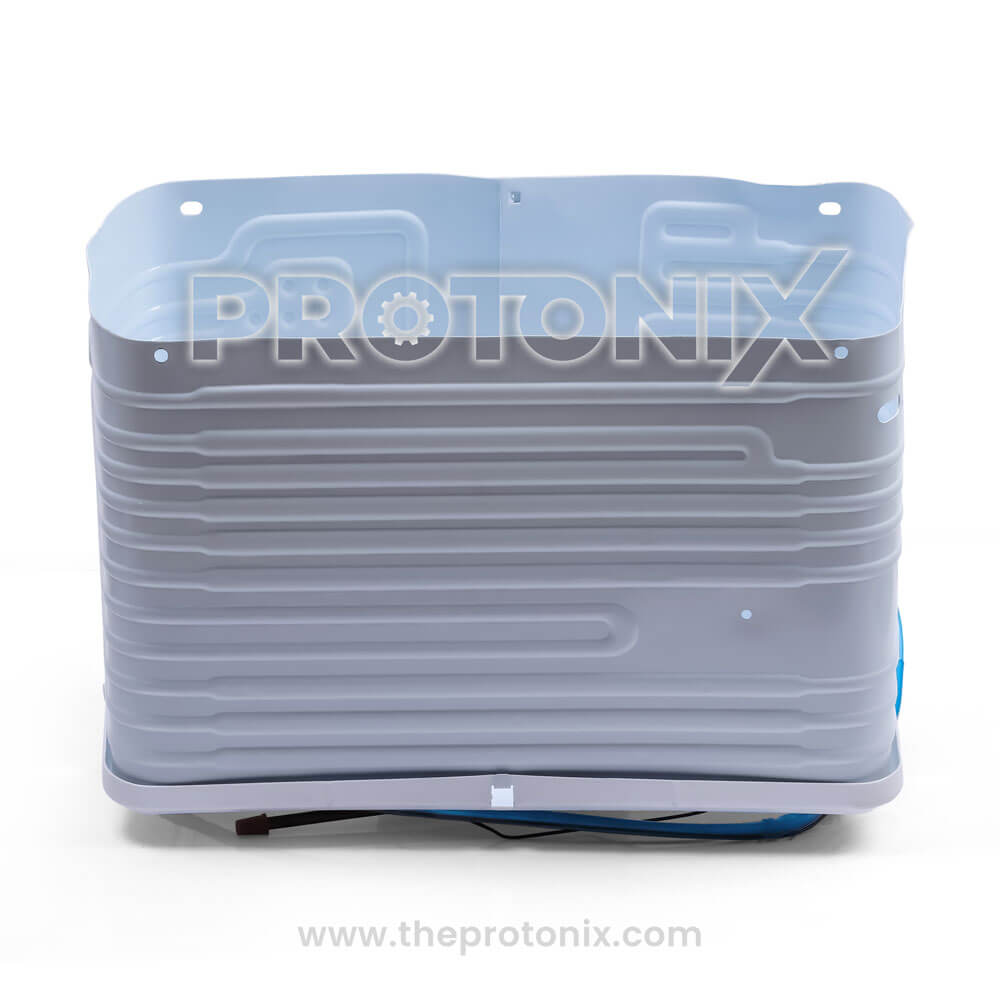 Front view of cooling coil with capillary for Godrej Refrigerator (215 Edge) with efficient cooling