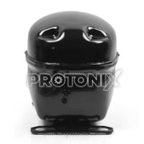 Back profile of MA57LKJG compressor for LG refrigerator with black metal