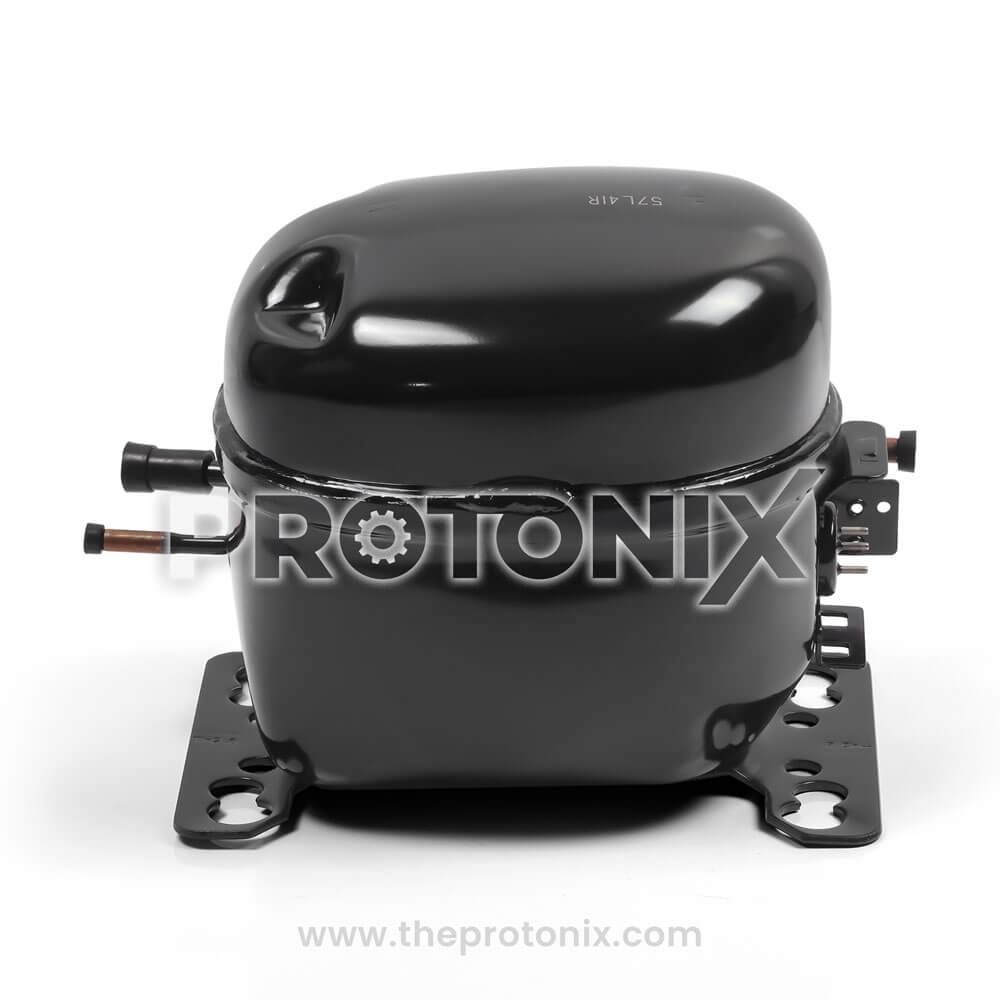 LG refrigerator compressor MA57LKJG with strong base and wiring terminals