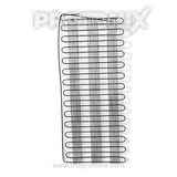 Front view of 14-turn condenser coil for double-door refrigerator