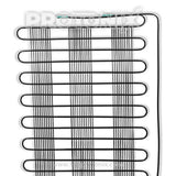 12-turn condenser coil for double-door refrigerator with strong metal tubing