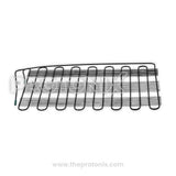 Black coated 8-turn condenser coil for single-door refrigerator