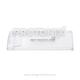 Front view of freezer door for LG single-door refrigerator with strong plastic