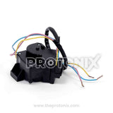 Front view of Haier top-load washing machine drain motor